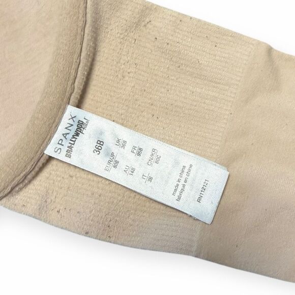 SPANX Bra-llelujah! Full Coverage Underwire Bra – Size 36B – Nude - Picture 3 of 4